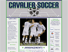 Tablet Screenshot of collegeparksoccer.com